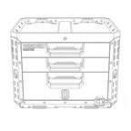 Caixa de ferramentas Toughbuilt StackTech XL de 3 gavetas TB-B1-D-73-BEA – imagem 30