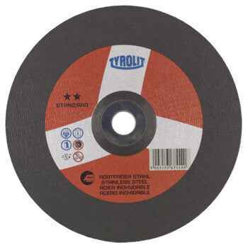 Disco de Desbaste 27X AR-BFINOX 27X 230x6,5x22,23 A30R-BFINOX TYROLIT - Caixa 10 unidades