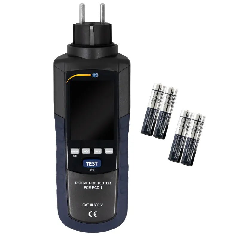 Comprobador de instalación PCE-RCD 1