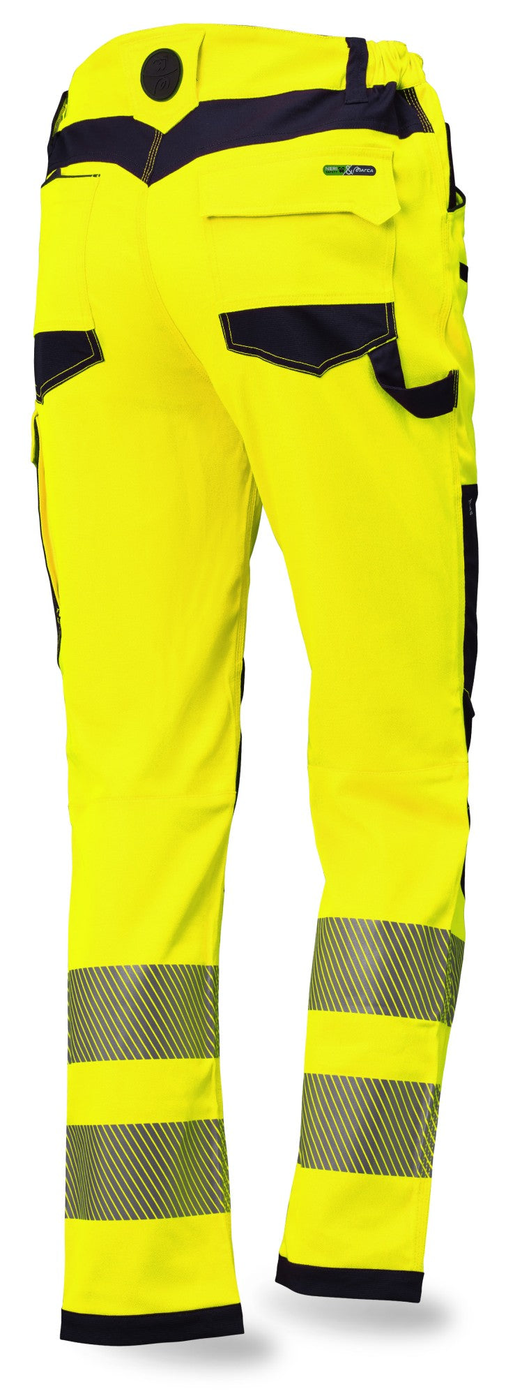 Calças de alta visibilidade Nice Stretch 245 g + 4WS com vários bolsos, vista 4