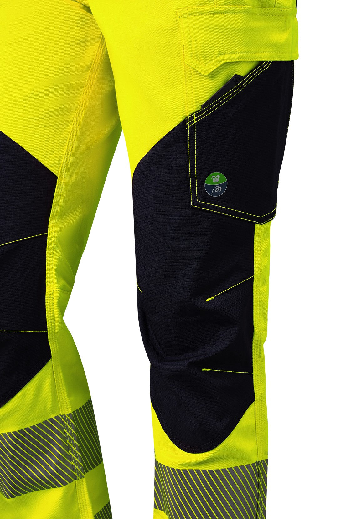 Calças de alta visibilidade Nice Stretch 245 g + 4WS com vários bolsos, vista 5