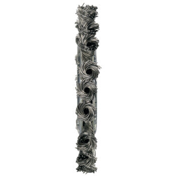 1R Dz Escova Arame Reto Premium 1RDZ 125X12X25XM14 E0,35INOX P TYROLIT, vista lateral