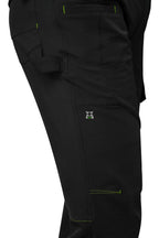 Calças softshell Nice Stretch pretas 250 g + 4WS com vários bolsos, vista 2