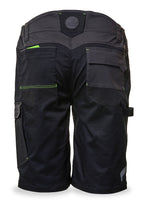 Bermudas Nice Stretch cinzento/preto 245 g + 4WS com vários bolsos, vista 3