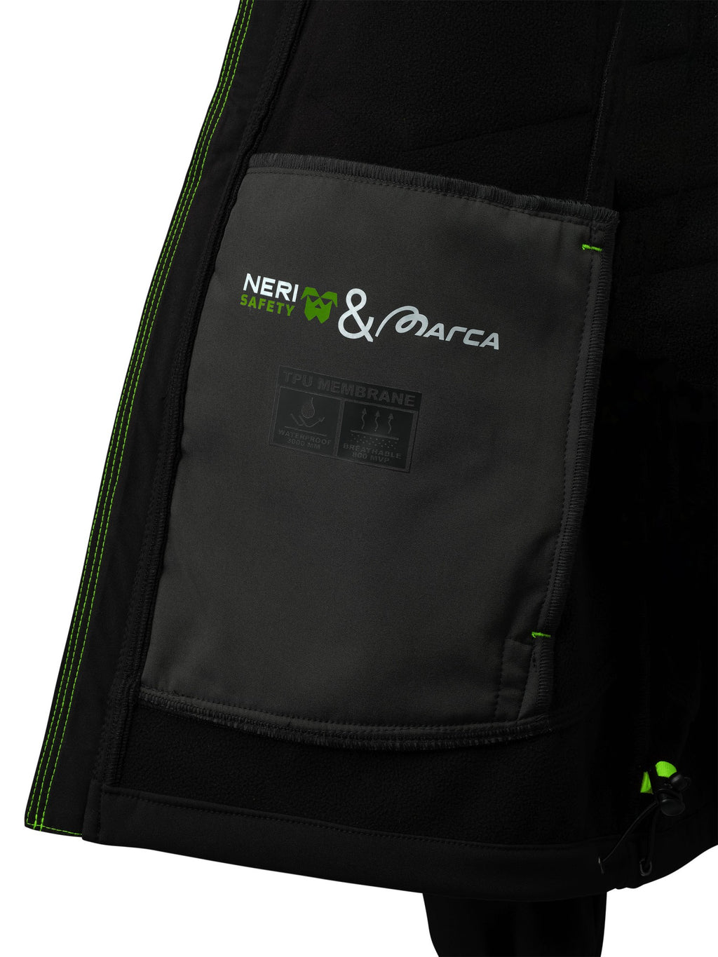 Casaco softshell Nice Stretch cinzento/preto 310 g, vista 5