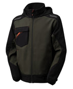 Casaco softshell Nice Stretch verde/preto 310 g
