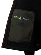 Casaco softshell Nice Stretch verde/preto 310 g, vista 2