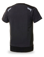 T-shirt Nice Stretch cinzento/preto algodão 145 g, vista 2
