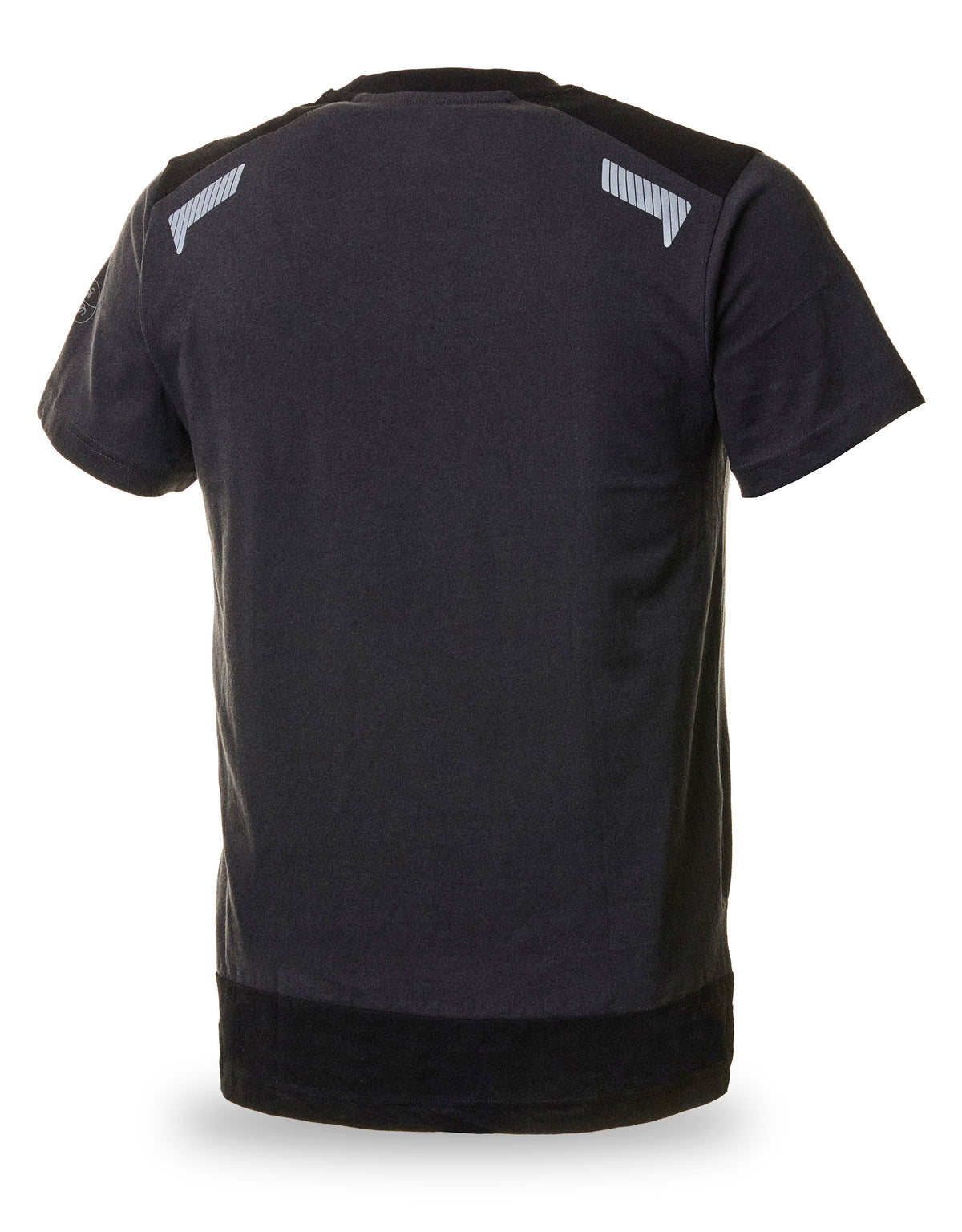 T-shirt Nice Stretch cinzento/preto algodão 145 g, vista 2