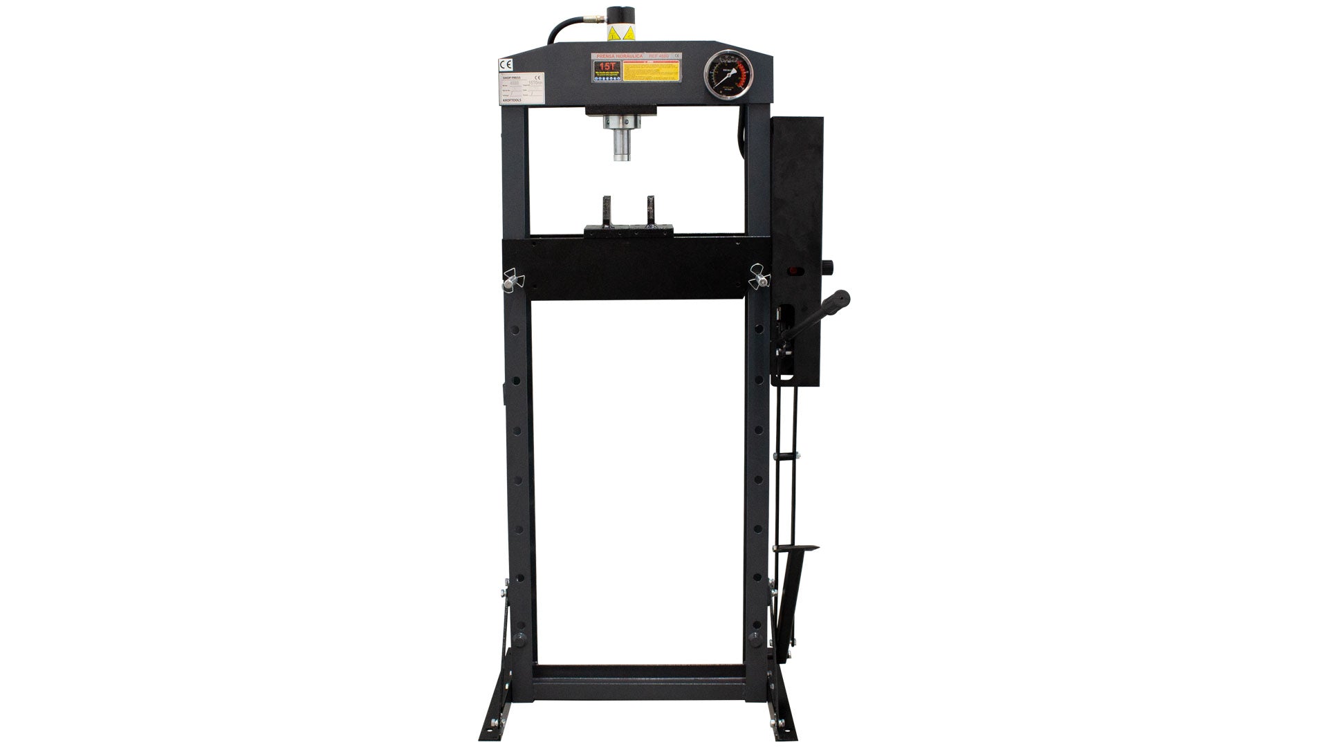 PRENSA HIDRÁULICA 15 TON DOBLE VELOCIDAD Y PEDAL (4880)