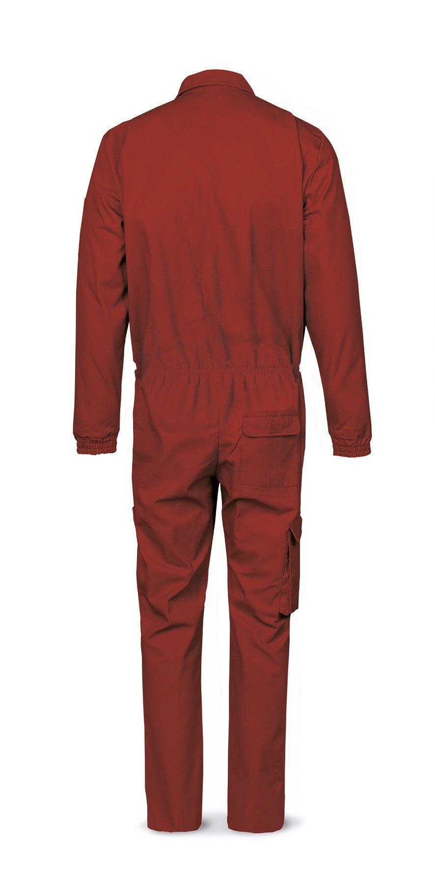 Fato-macaco vermelho poliéster/algodão 245 g, vista 2