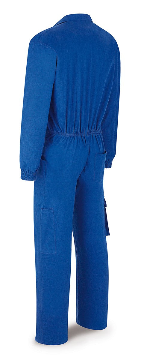 Fato-macaco azul-royal poliéster/algodão 245 g, vista 2
