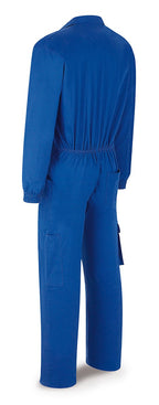 Fato-macaco azul-royal poliéster/algodão 245 g, vista 2