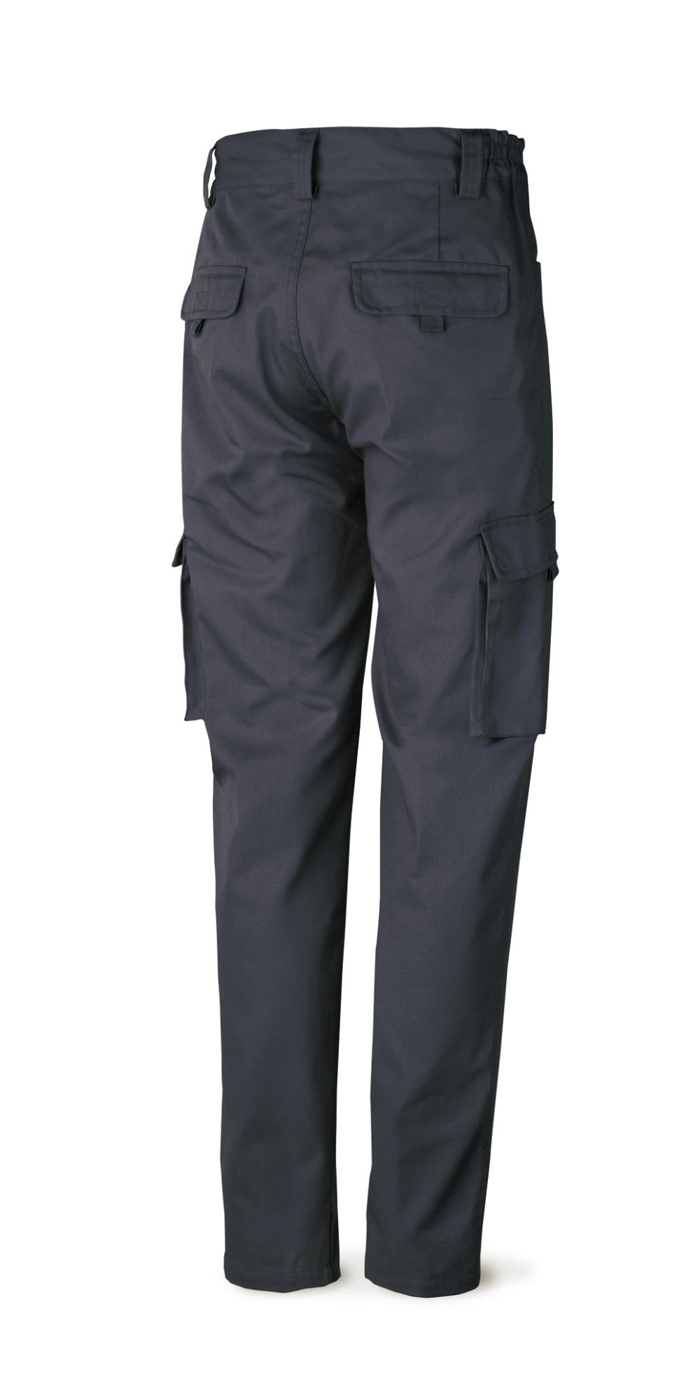 Calças azul-marinho algodão 245 g com vários bolsos, vista 2