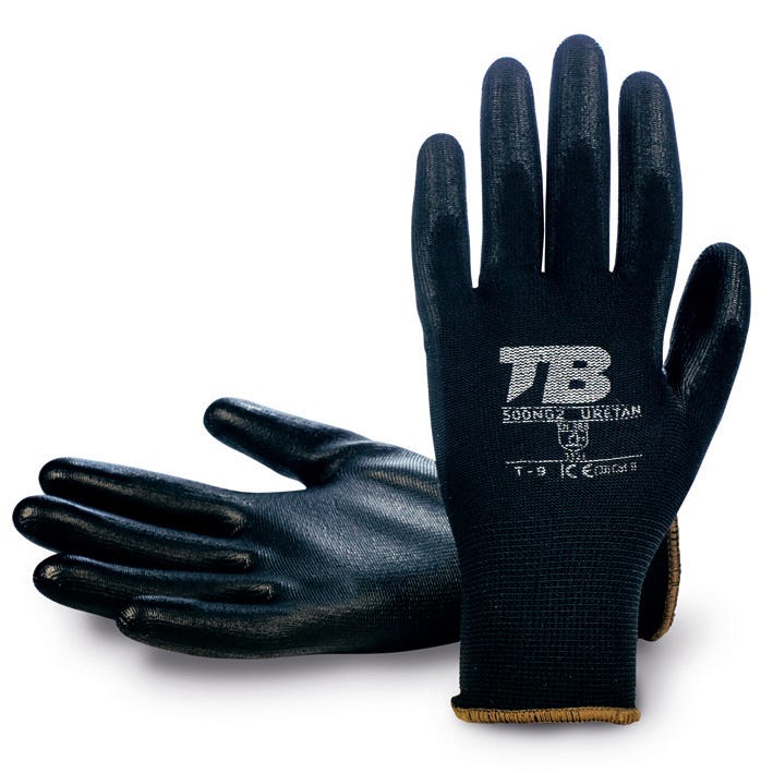 Guante de nailon y poliuretano mecánico 500NG2 URETAN(10 PARES)