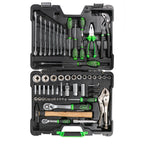MALA de Ferramentas de 72 Peças com Soquetes Hexagonais 1/4" e 1/2" – Acabamento Zincado - JBM JBM, imagem do produto
