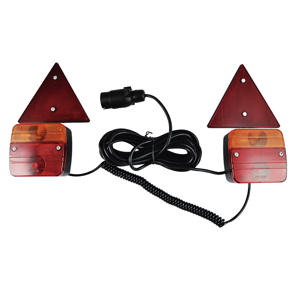 KIT Magnético com 2 Farolins, 2 Triângulos Reflectores - JBM JBM, imagem do produto