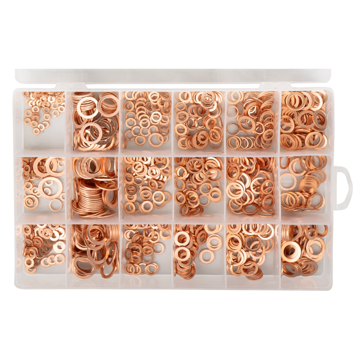 Conjunto de Anilhas de Cobre 900 PCS - JBM JBM, imagem do produto