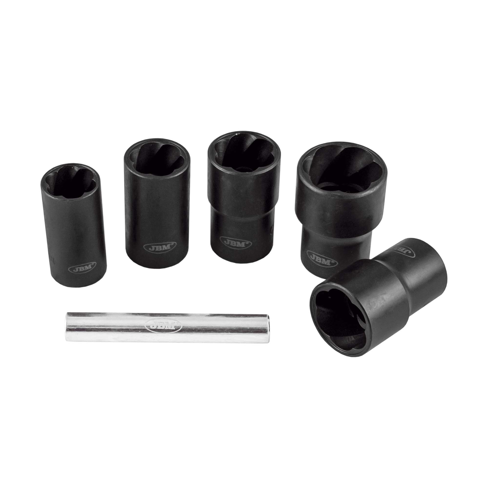 KIT de Chaves Twist de 1/2” para Extração de Fêmeas - JBM JBM, imagem do produto