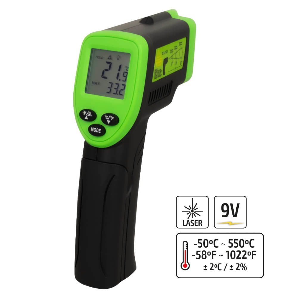 Termómetro Láser -50°C a 550°C - JBM JBM, imagem do produto