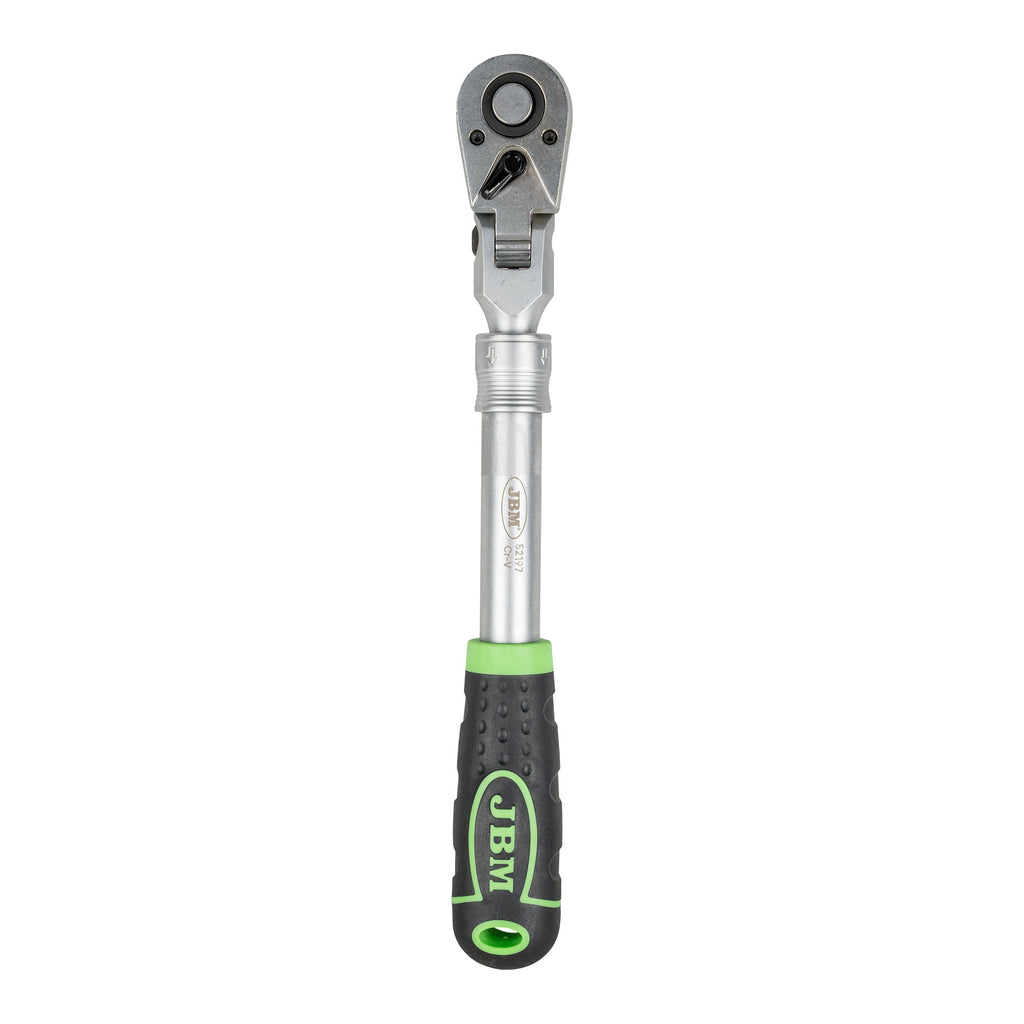 Catraca Extensível 1/2" 325-425MM com Cabeça Articulada de 72 Dentes - JBM JBM, imagem do produto