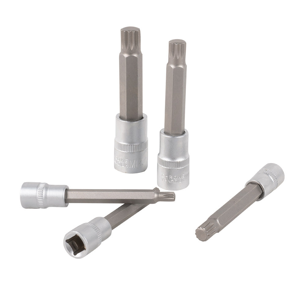 Conjunto de 7 Pontas de 12 Cantos com Soquetes 1/2" e 3/8" - JBM JBM, imagem do produto