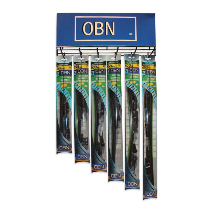 Escovas de Limpa Vidros 10 PINS 15" 375MM OBN - JBM JBM, imagem do produto