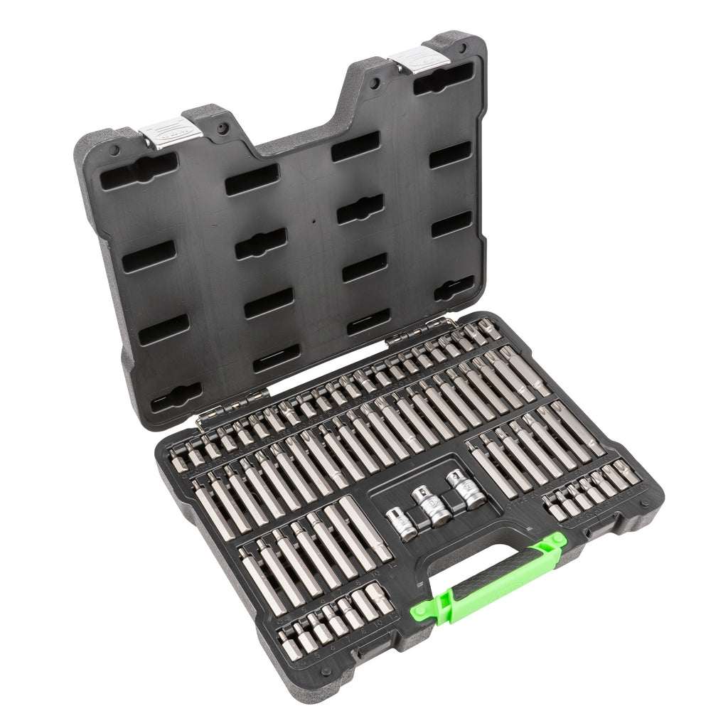 Maleta de Ferramentas de 75 Peças com Pontas Hexagonais, XZN, RIBE, TORX e TORX Invioláveis 1/2" e 3 - JBM JBM, imagem do produto