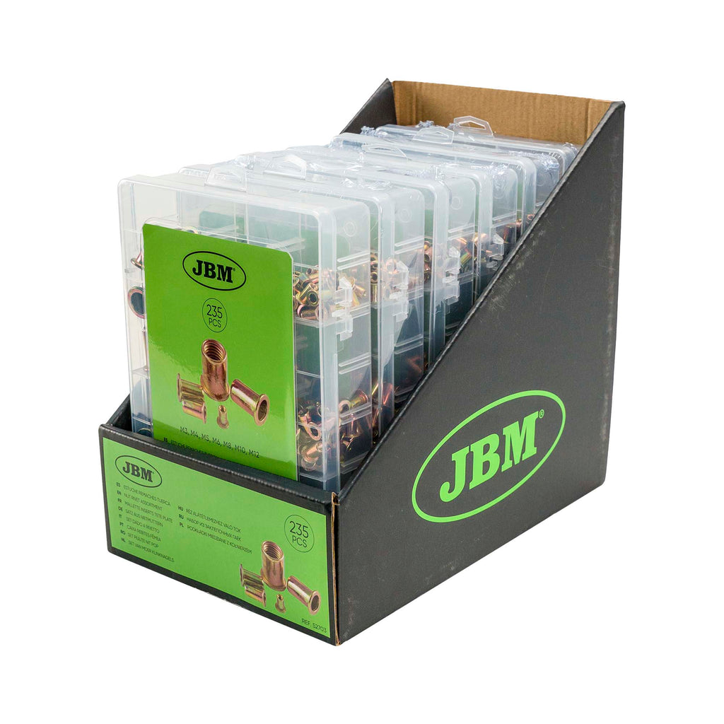 Estojo de Rebites Fêmea 235 PCS - JBM JBM, imagem do produto
