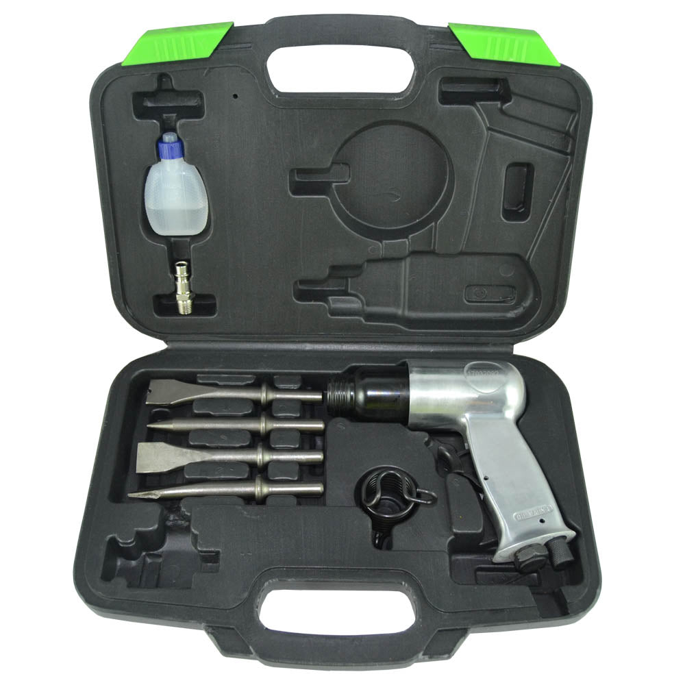 Estojo de 9 Peças com Martelo Pneumático de 1/2" - JBM JBM, imagem do produto