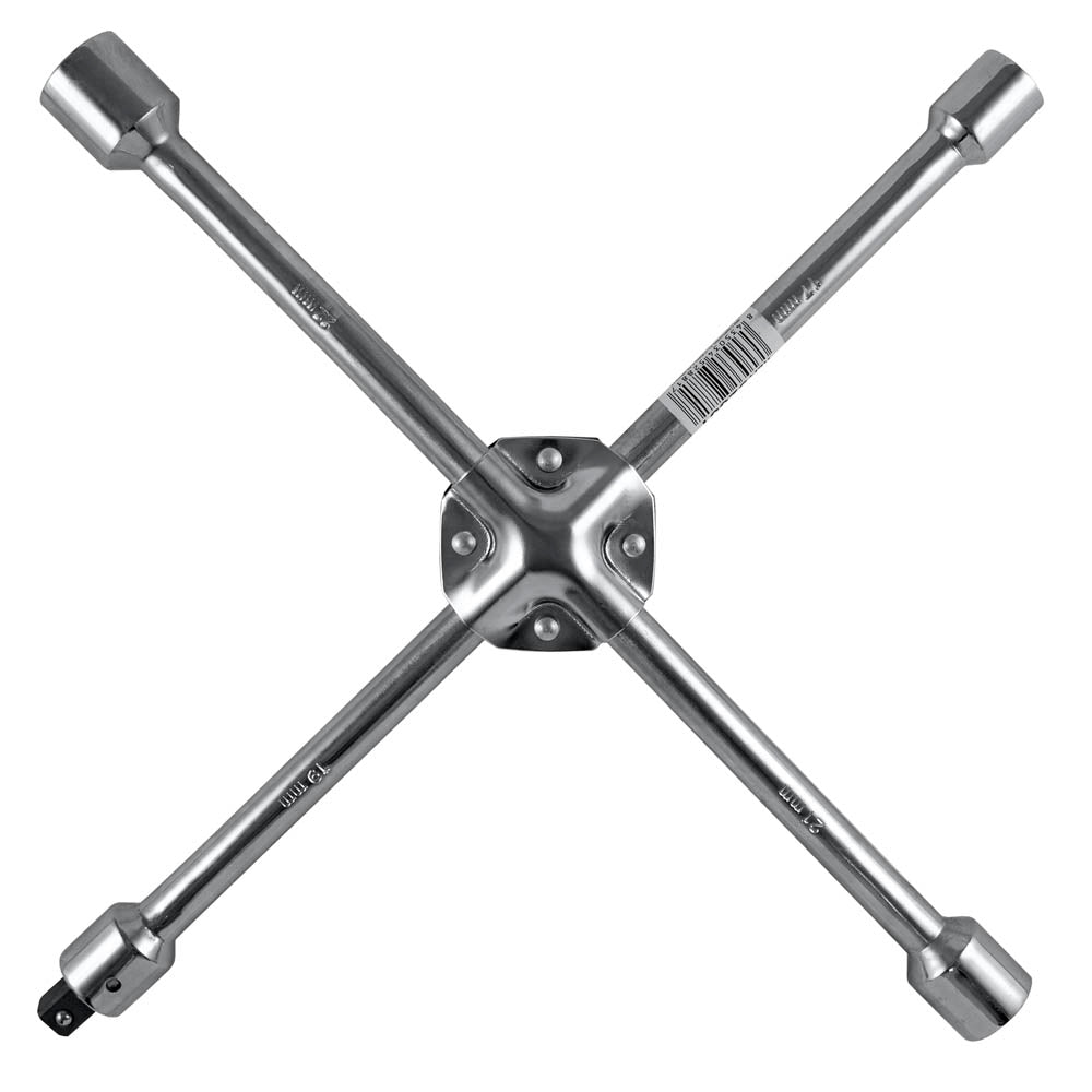 Chave Cruzada para Porcas de RODA com Adaptador Removível 1/2" - JBM JBM, imagem do produto
