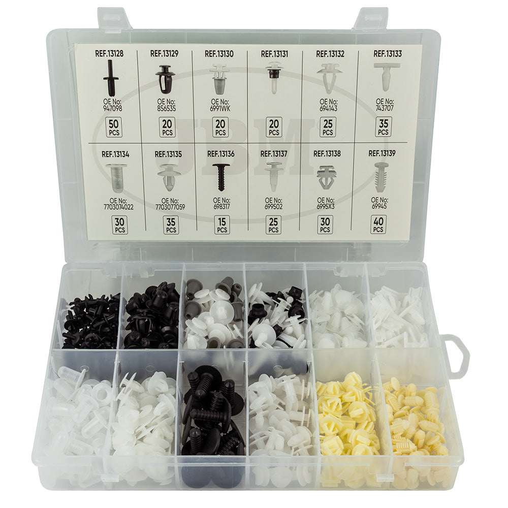 Sortimento de Clips para Peugot / Citroen 345 PCS - JBM JBM, imagem do produto