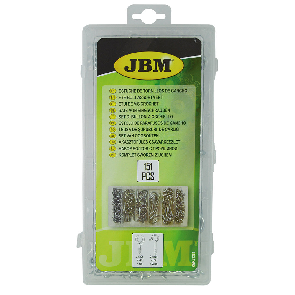 Estojo de Parafusos de Gancho - JBM JBM, imagem do produto