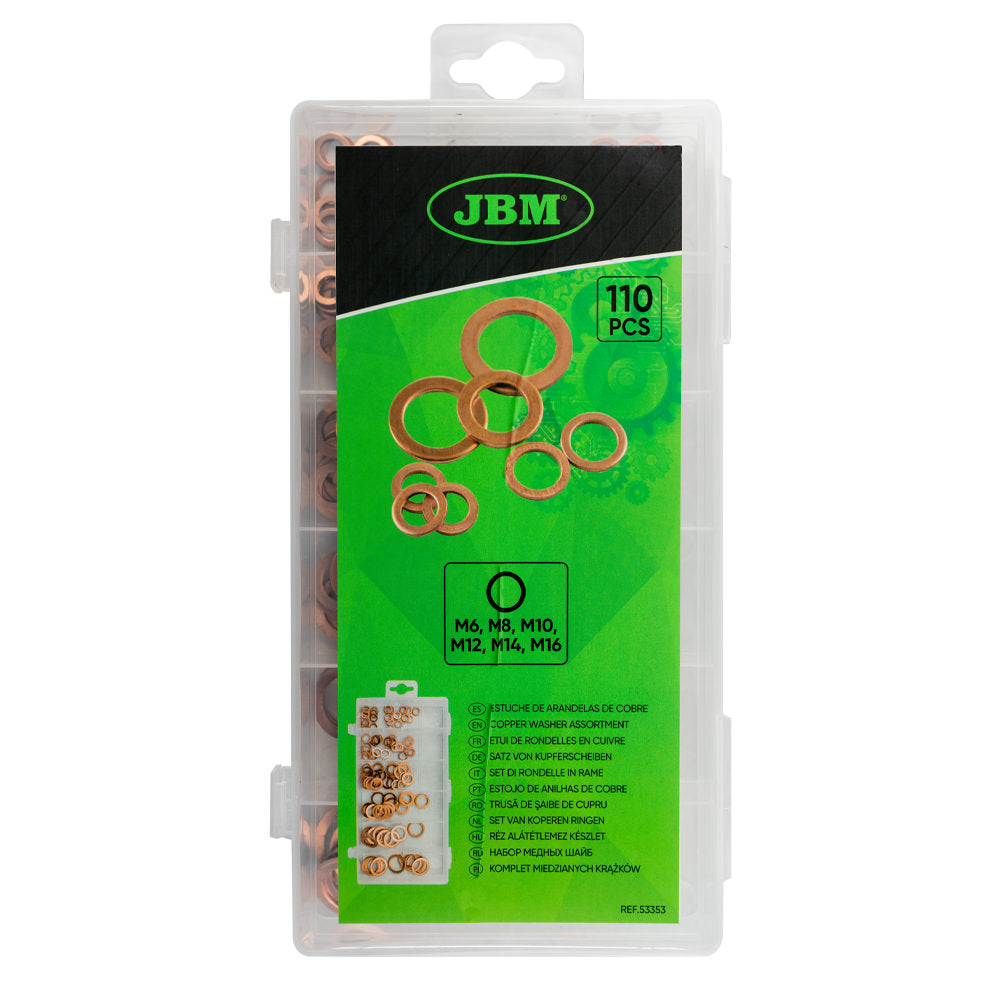 Sortimento de Anilhas de Cobre - JBM JBM, imagem do produto