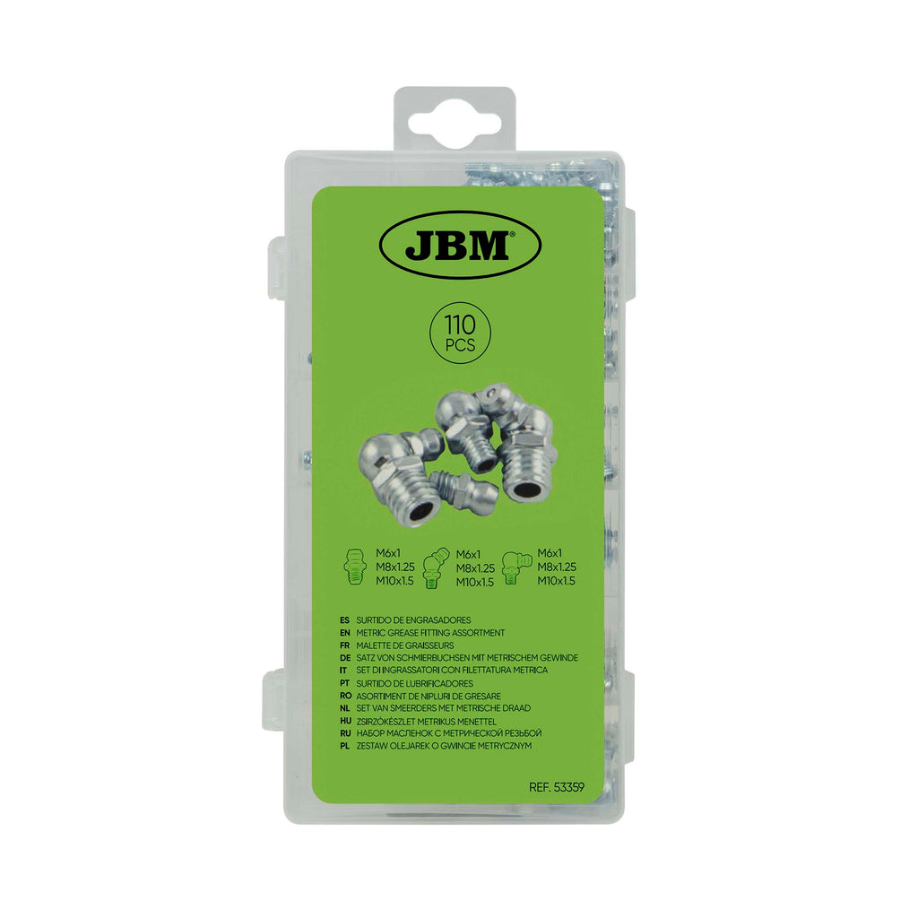 Estojo de Lubrificadores 110 Peças - JBM JBM, imagem do produto