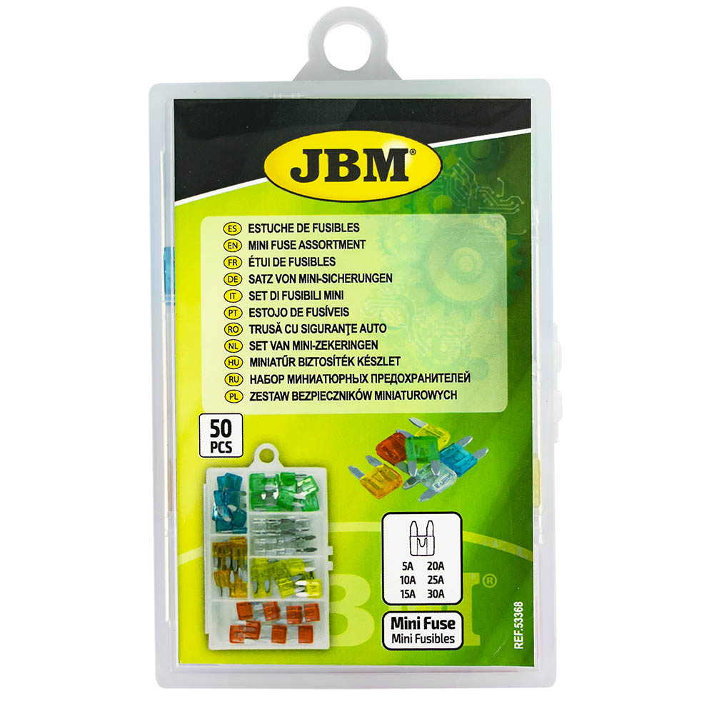 Estojo de Fusíveis de 50 U. - JBM JBM, imagem do produto