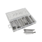 Estojo de Sortido de Cavilhas Fendidas em AÇO INOX – 144 PCS - JBM JBM, imagem do produto