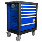 Carrinho de Ferramentas de 6 Gavetas AZUL com Equipamento - JBM JBM, imagem do produto