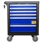 Carrinho de Ferramentas de 6 Gavetas AZUL com Equipamento - JBM JBM, imagem do produto