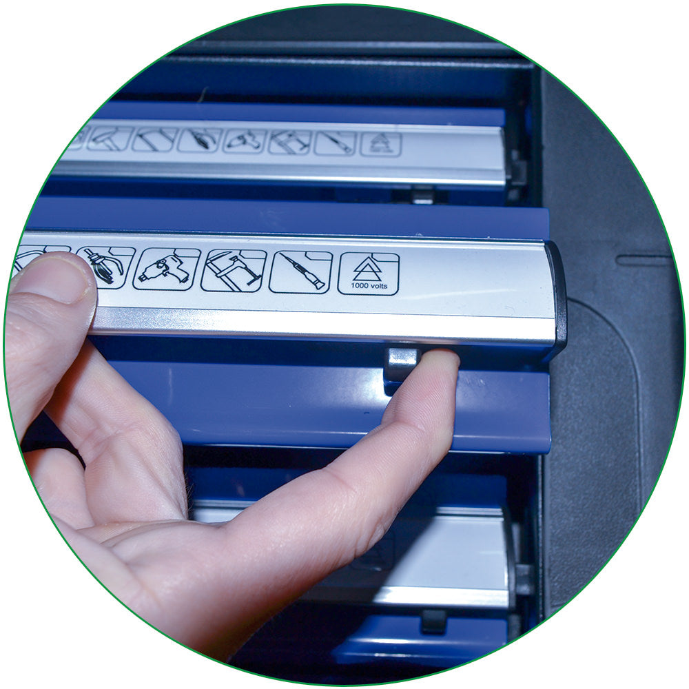 Carrinho de Ferramentas de 6 Gavetas AZUL com Equipamento - JBM JBM, imagem do produto
