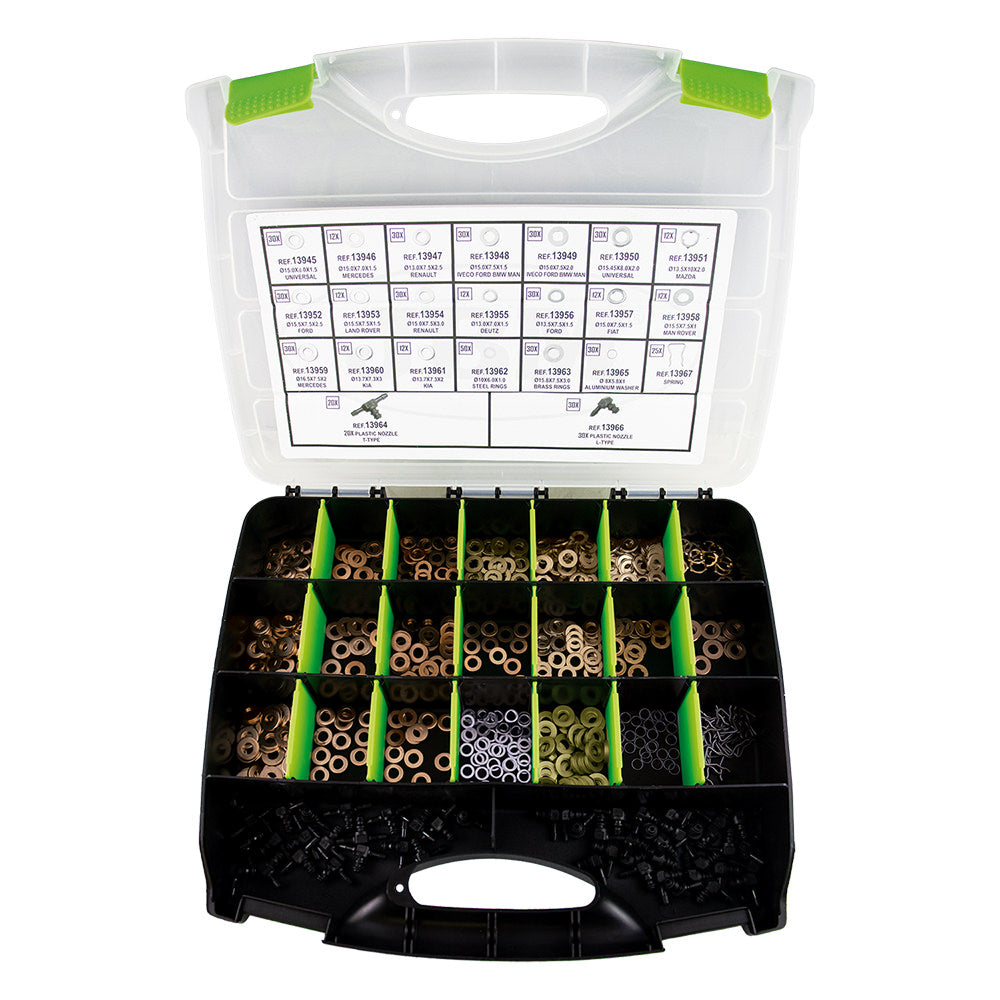 Sortimento de Anilhas de Cobre para Injetores 551 PCS - JBM JBM, imagem do produto