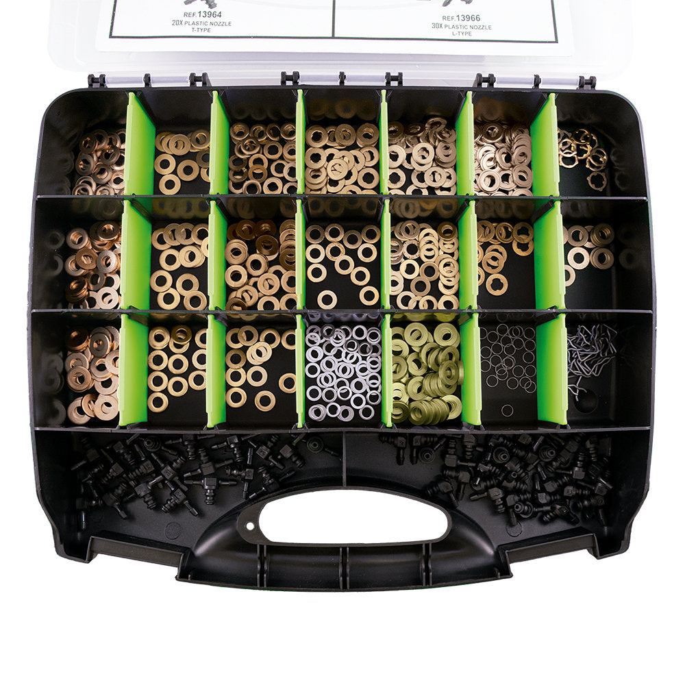 Sortimento de Anilhas de Cobre para Injetores 551 PCS - JBM JBM, imagem do produto