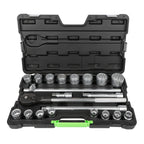 MALA de Ferramentas de 21 Peças com Soquetes de 12 Pontos 3/4" – Acabamento Zincado - JBM JBM, imagem do produto