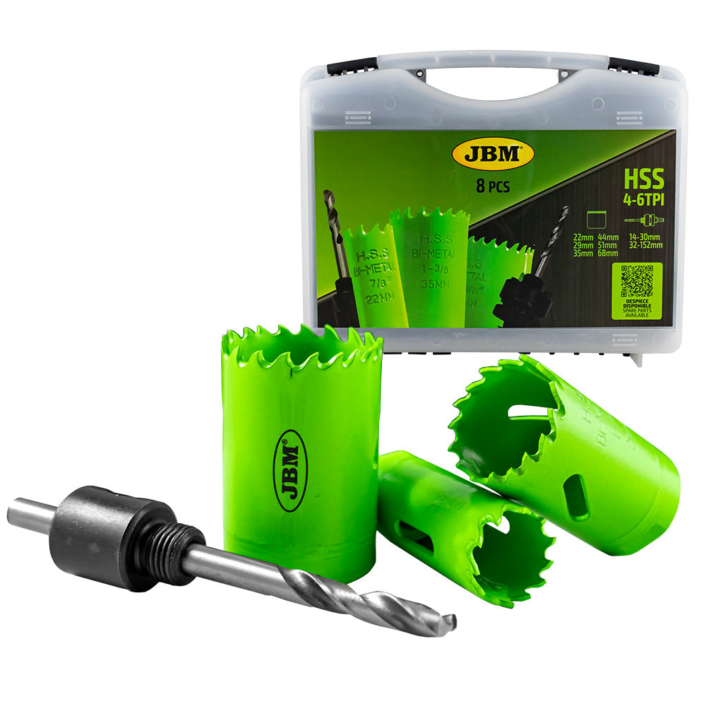 Conjunto Brocas Craneadas com Adaptadores - JBM JBM, imagem do produto
