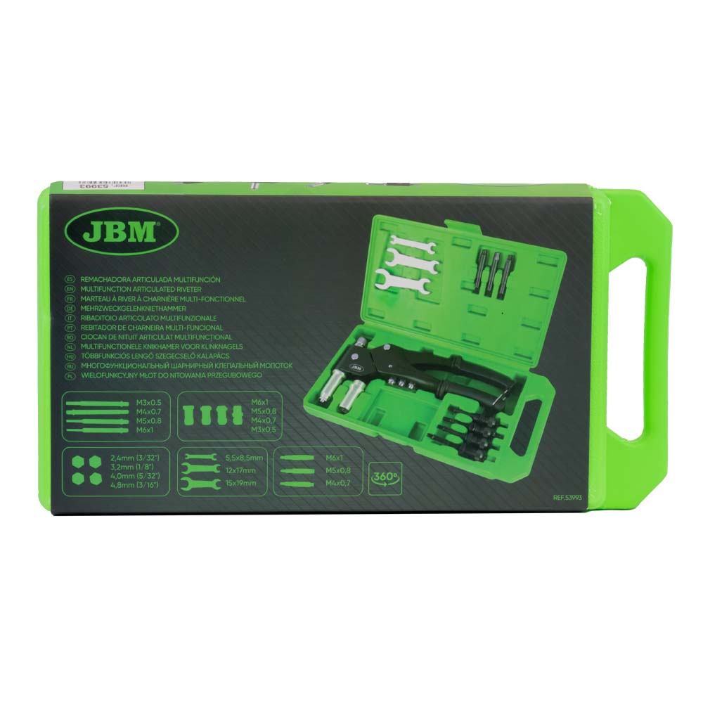 Rebitadeira Articulada Multifuncional - JBM JBM, imagem do produto