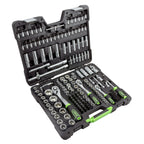 MALA de Ferramentas de 179 Peças com Soquetes Hexagonais de 1/4", 3/8" e 1/2" – Acabamento Zincado - JBM JBM, imagem do produto
