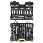 MALA de Ferramentas de 179 Peças com Soquetes Hexagonais de 1/4", 3/8" e 1/2" – Acabamento Zincado - JBM JBM, imagem do produto
