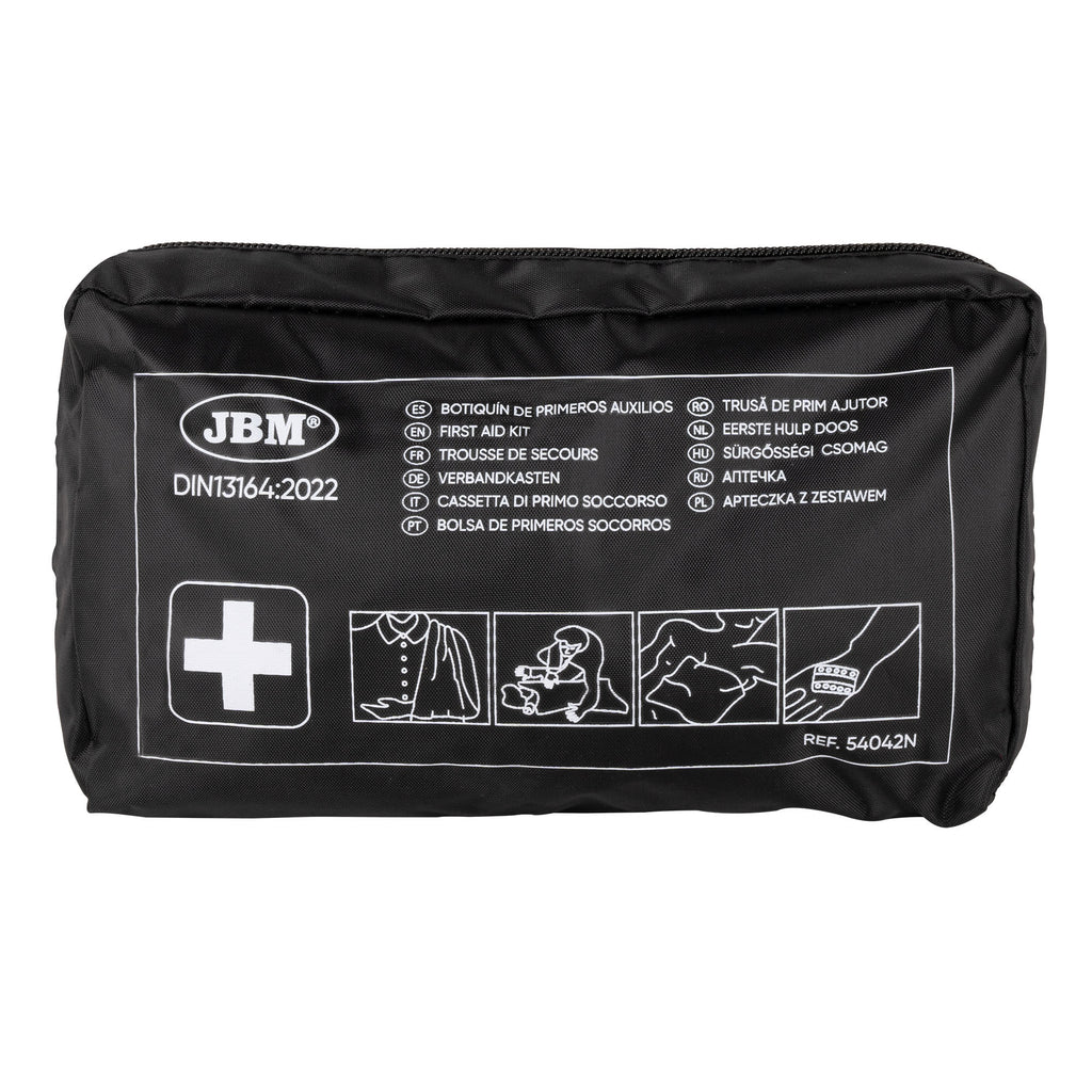 Bolsa de Primeiros Socorros DIN13164:2022 - Preto - JBM JBM, imagem do produto