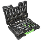 MALA de Ferramentas de 108 Peças com Soquetes Hexagonais de 1/4" e 1/2" – Acabamento Cromado - JBM JBM, imagem do produto