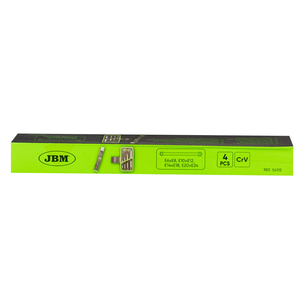 Conjunto de 4 Chaves TORX Planas - JBM JBM, imagem do produto